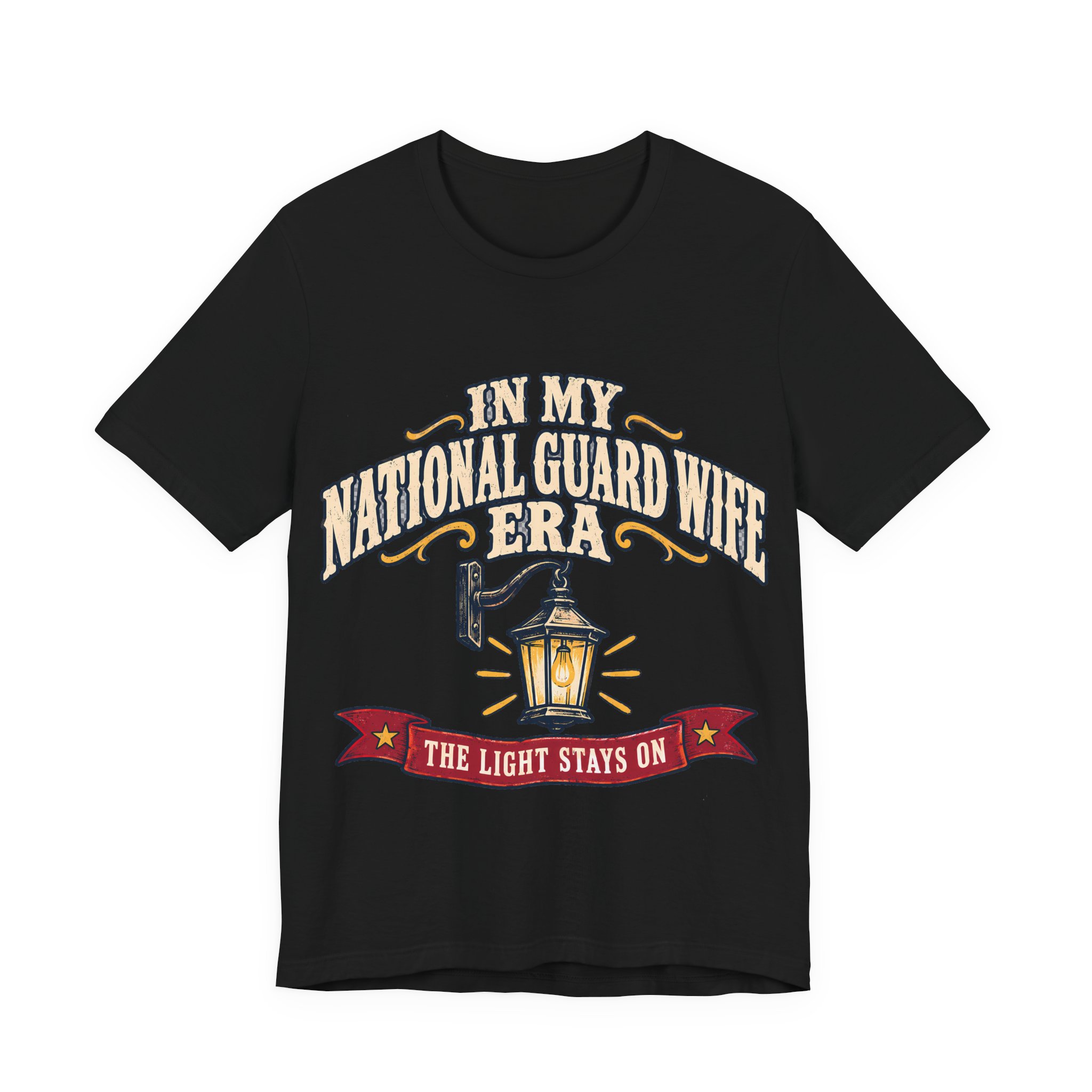 In My National Guard Wife Era Soft Cotton Tee - Image 5