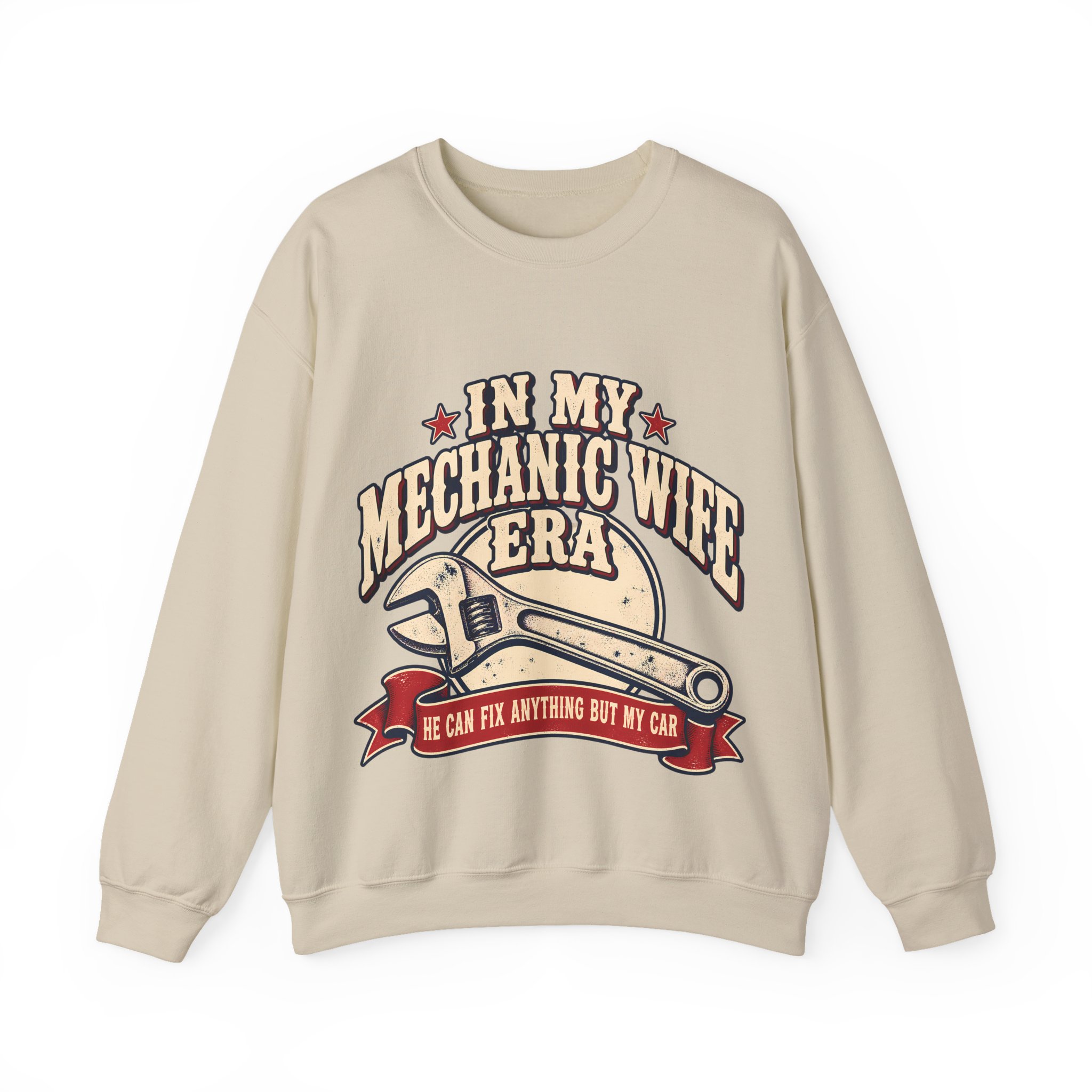 In My Mechanic Wife Era Crewneck Sweatshirt - Image 13