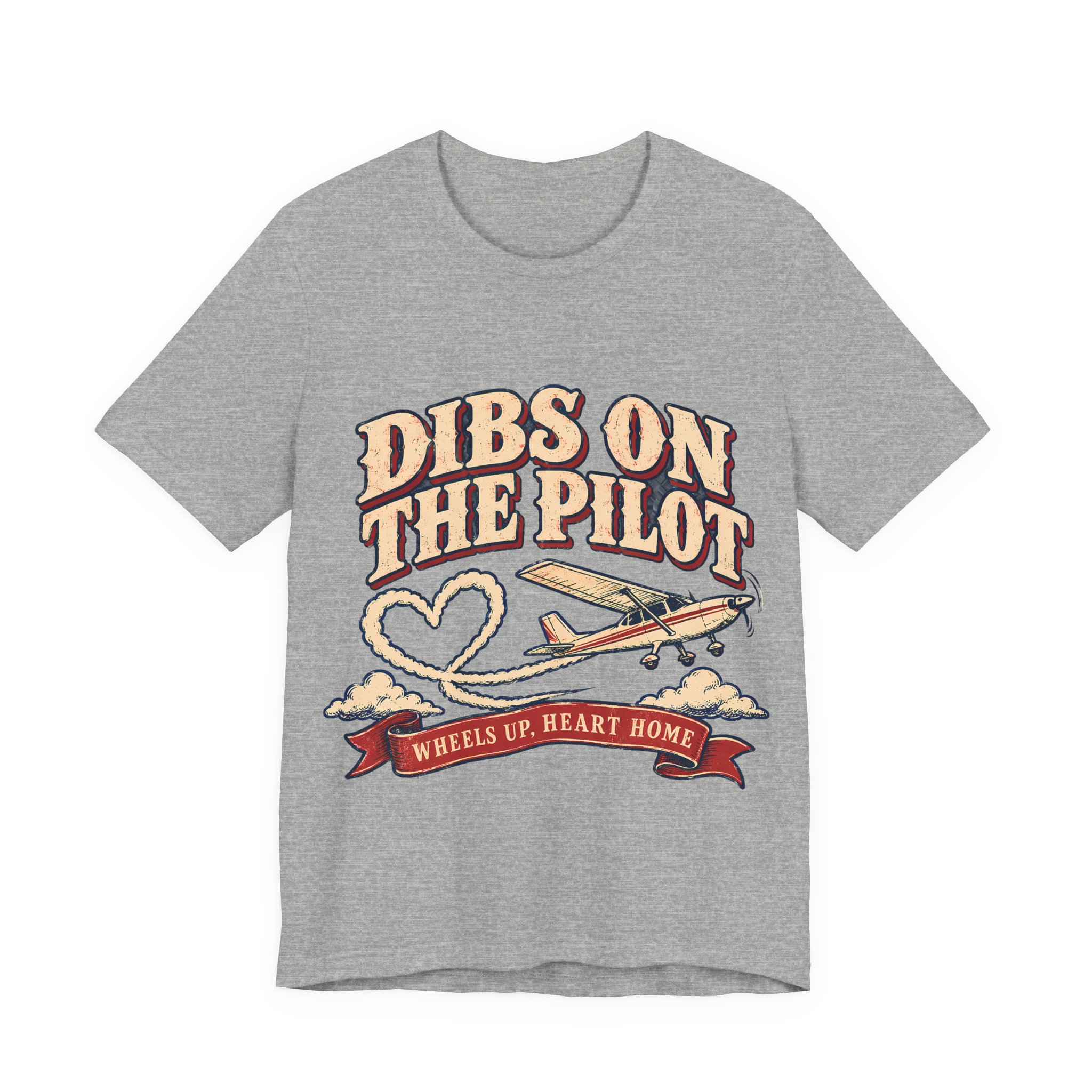 Dibs On The Pilot Soft Cotton Tee - Image 17