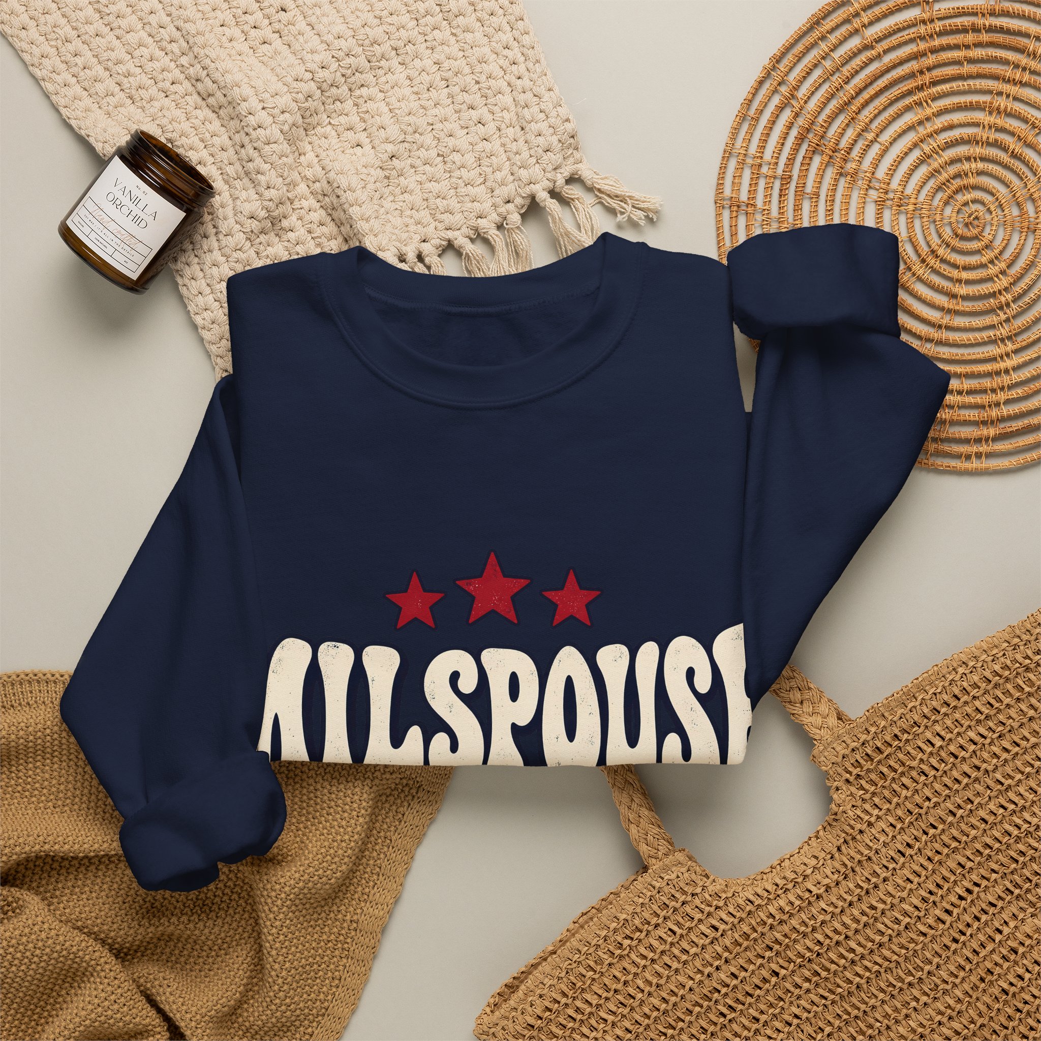 MilSpouse Crewneck Sweatshirt - Image 32
