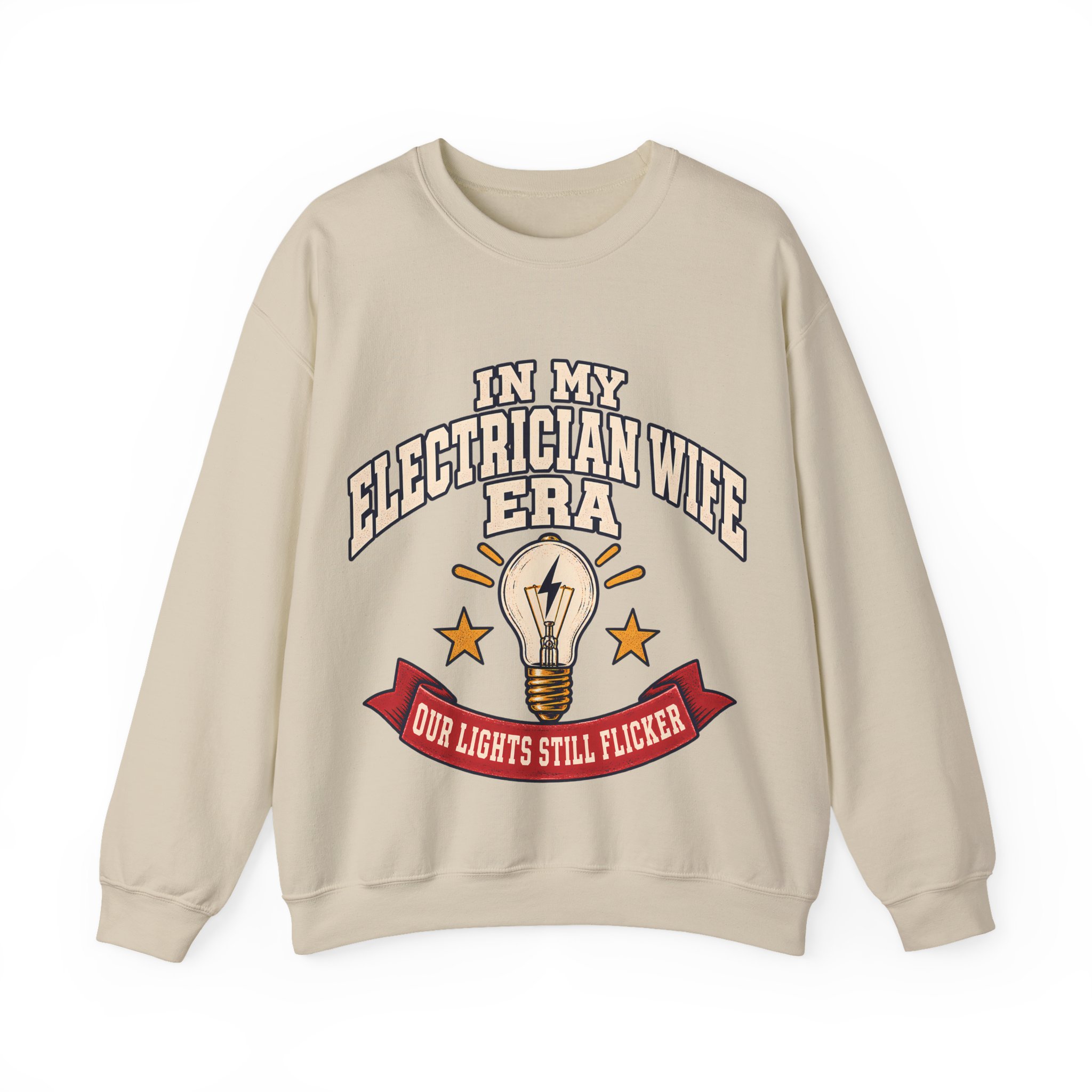 In My Electrician Wife Era Crewneck Sweatshirt - Image 13