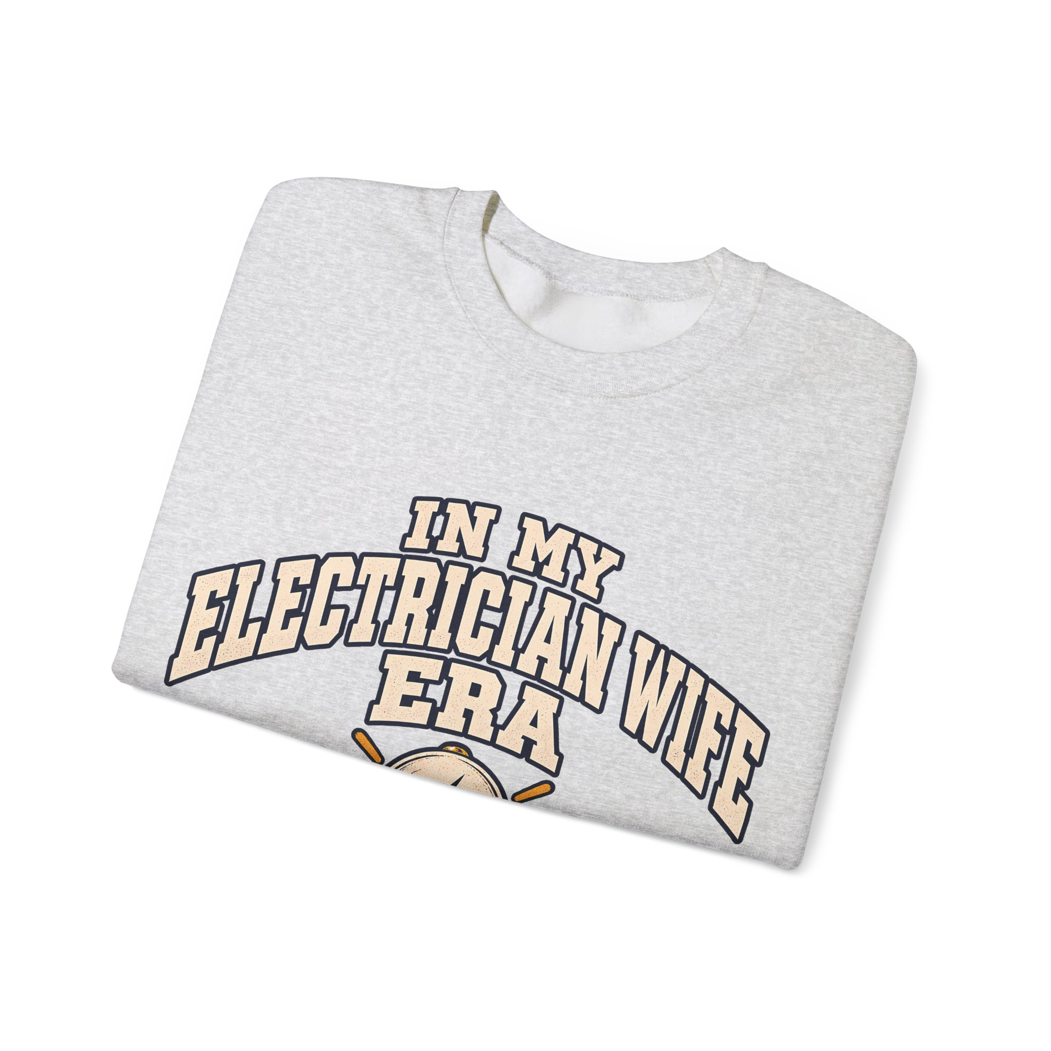 In My Electrician Wife Era Crewneck Sweatshirt - Image 7