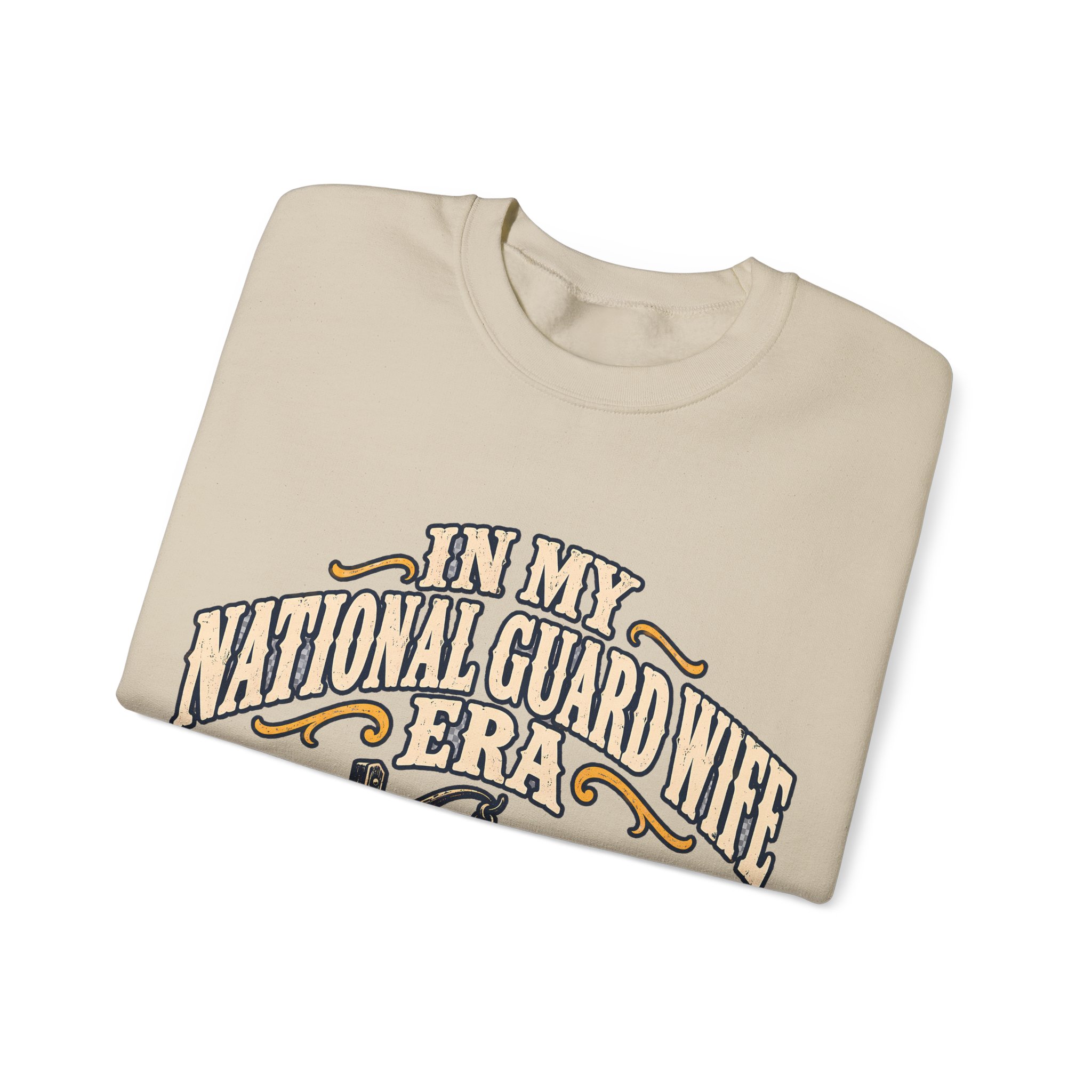 In My National Guard Wife Era Crewneck Sweatshirt - Image 15