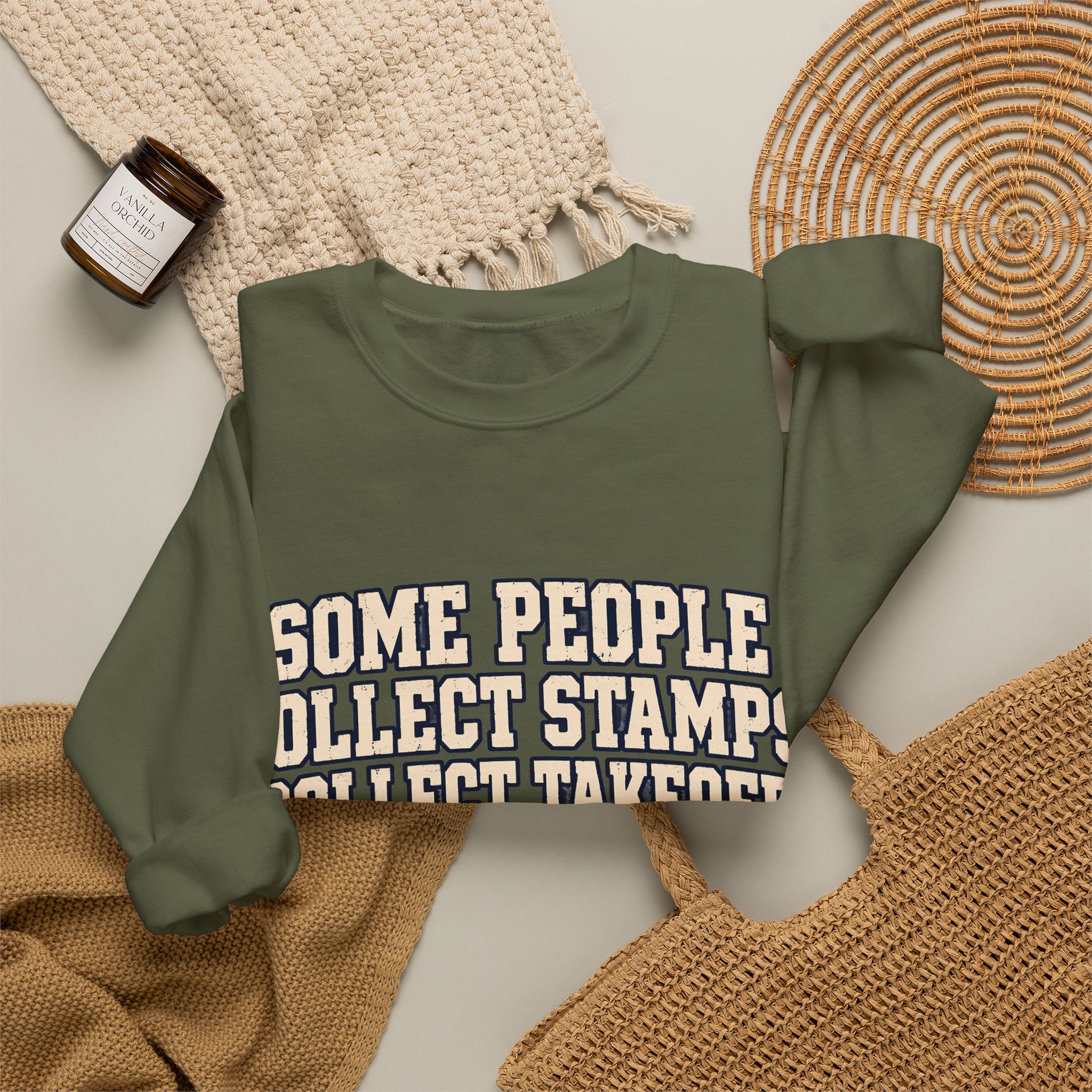 I Collect Takeoffs Crewneck Sweatshirt - Image 24
