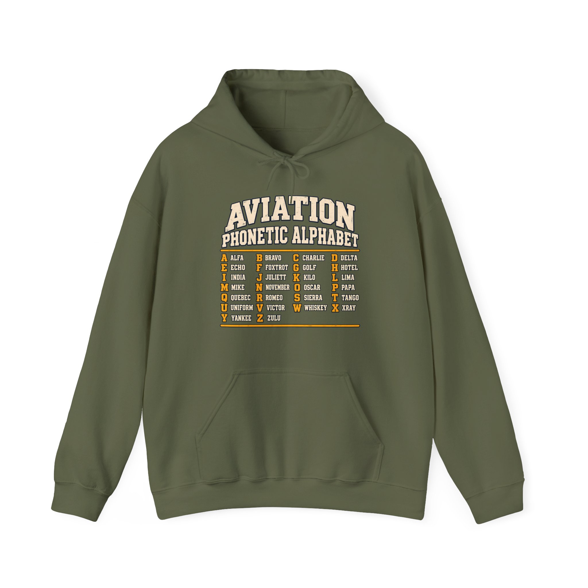 Aviation Phonetic Alphabet Hoodie - Image 17