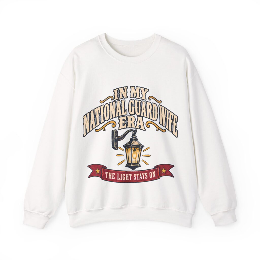 In My National Guard Wife Era Crewneck Sweatshirt