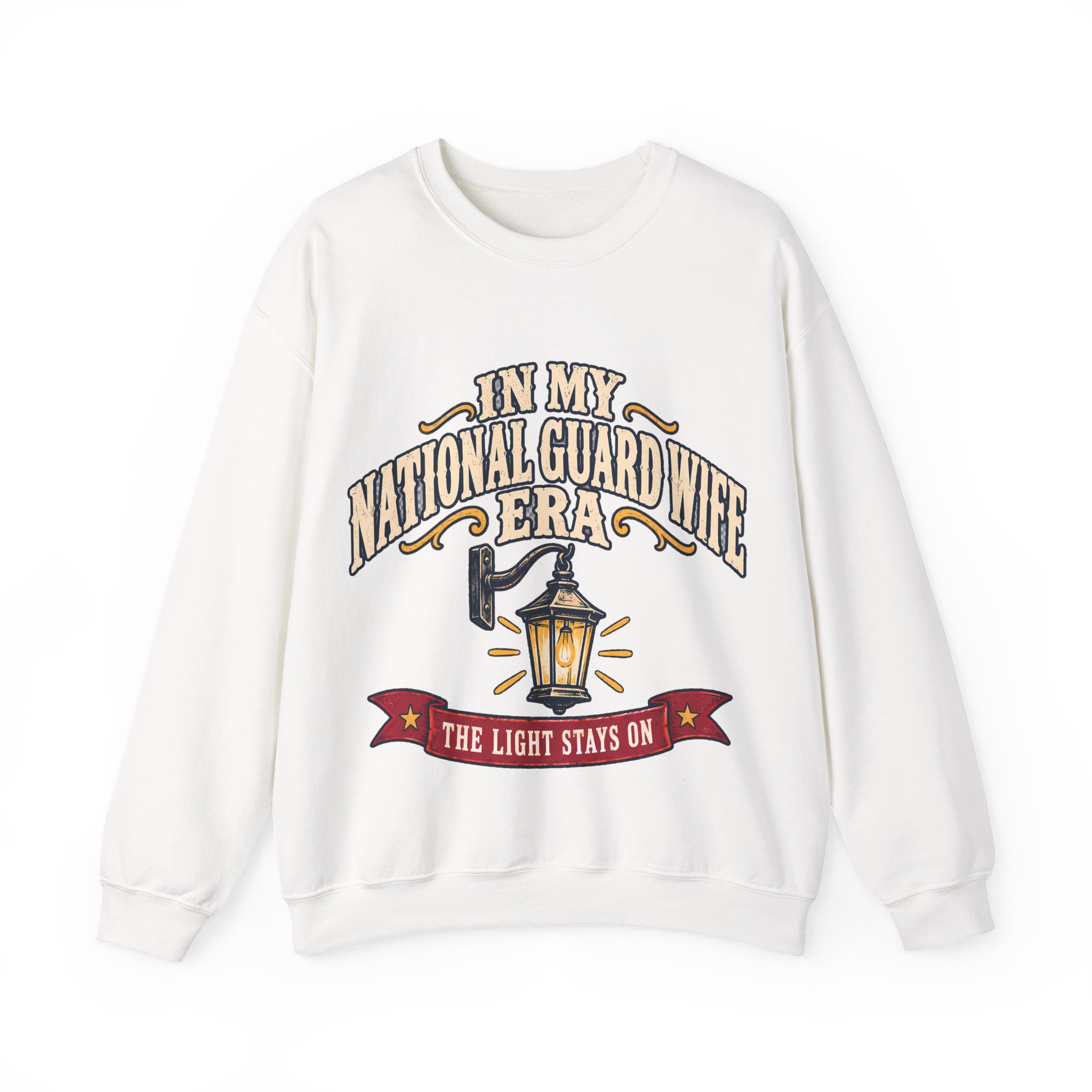 In My National Guard Wife Era Crewneck Sweatshirt