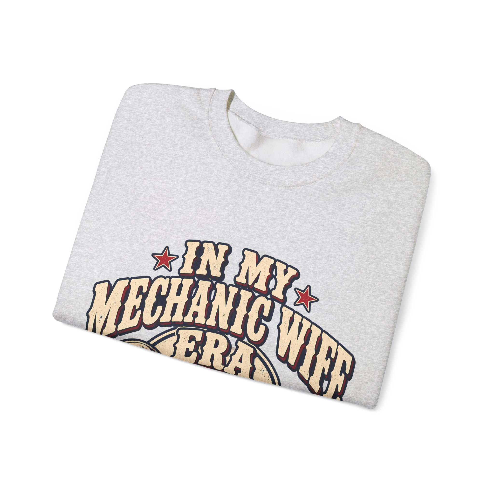 In My Mechanic Wife Era Crewneck Sweatshirt - Image 7