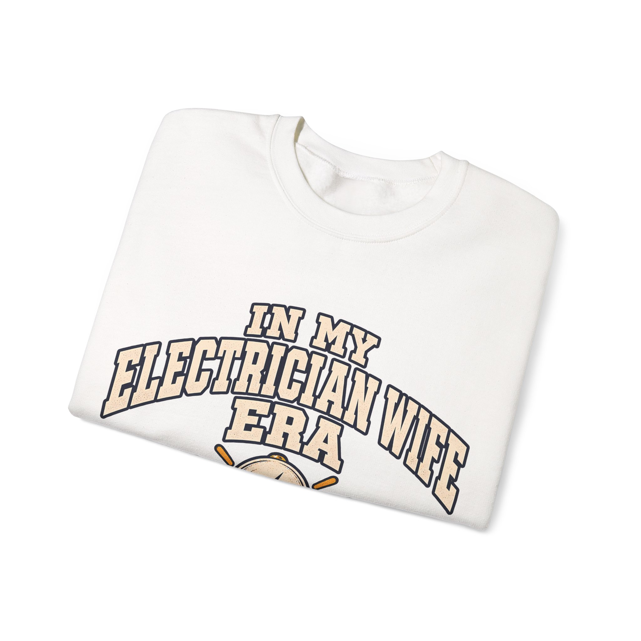 In My Electrician Wife Era Crewneck Sweatshirt - Image 3