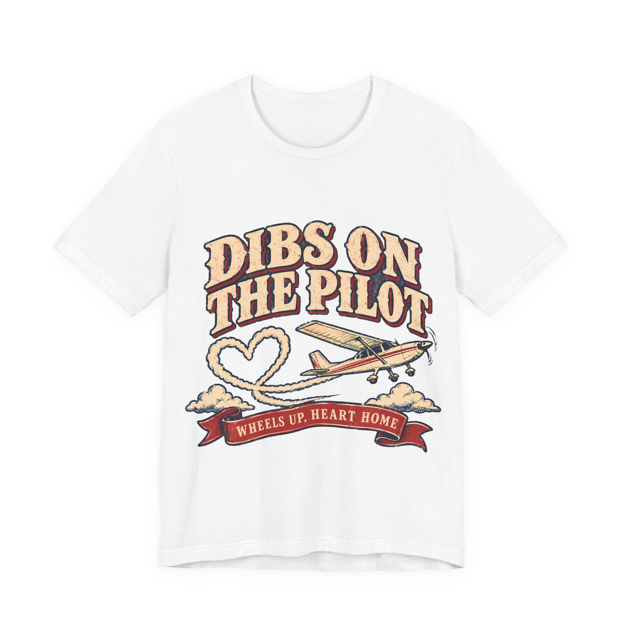 Dibs On The Pilot Soft Cotton Tee