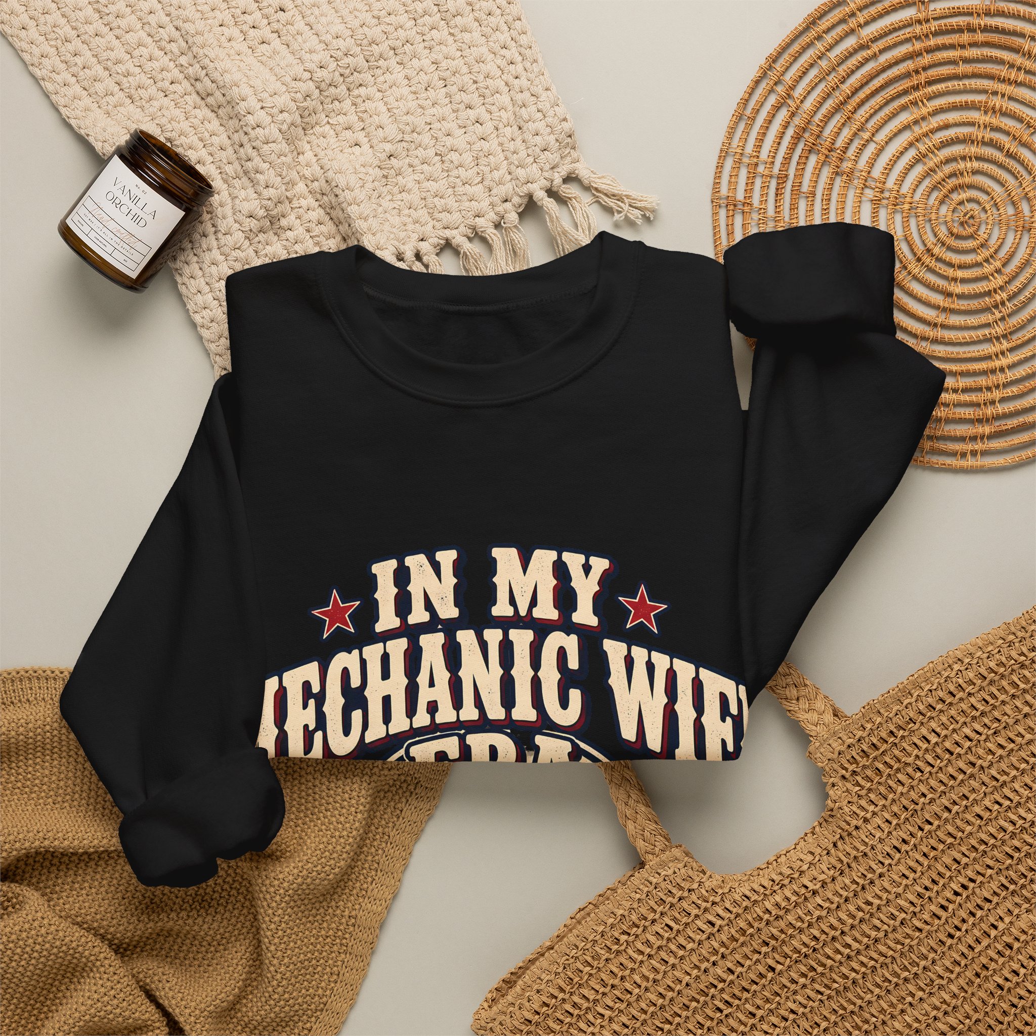In My Mechanic Wife Era Crewneck Sweatshirt - Image 12