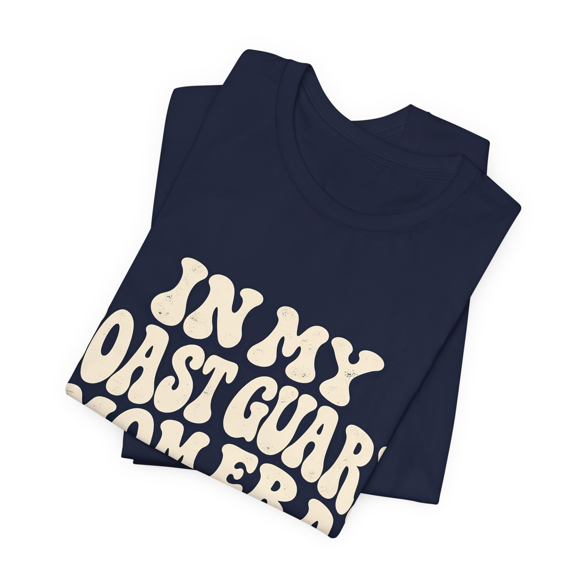In My Coast Guard Mom Era Soft Cotton Tee - Image 31