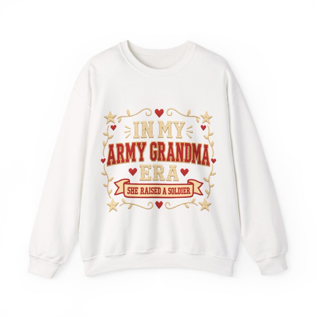 In My Army Grandma Era Crewneck Sweatshirt