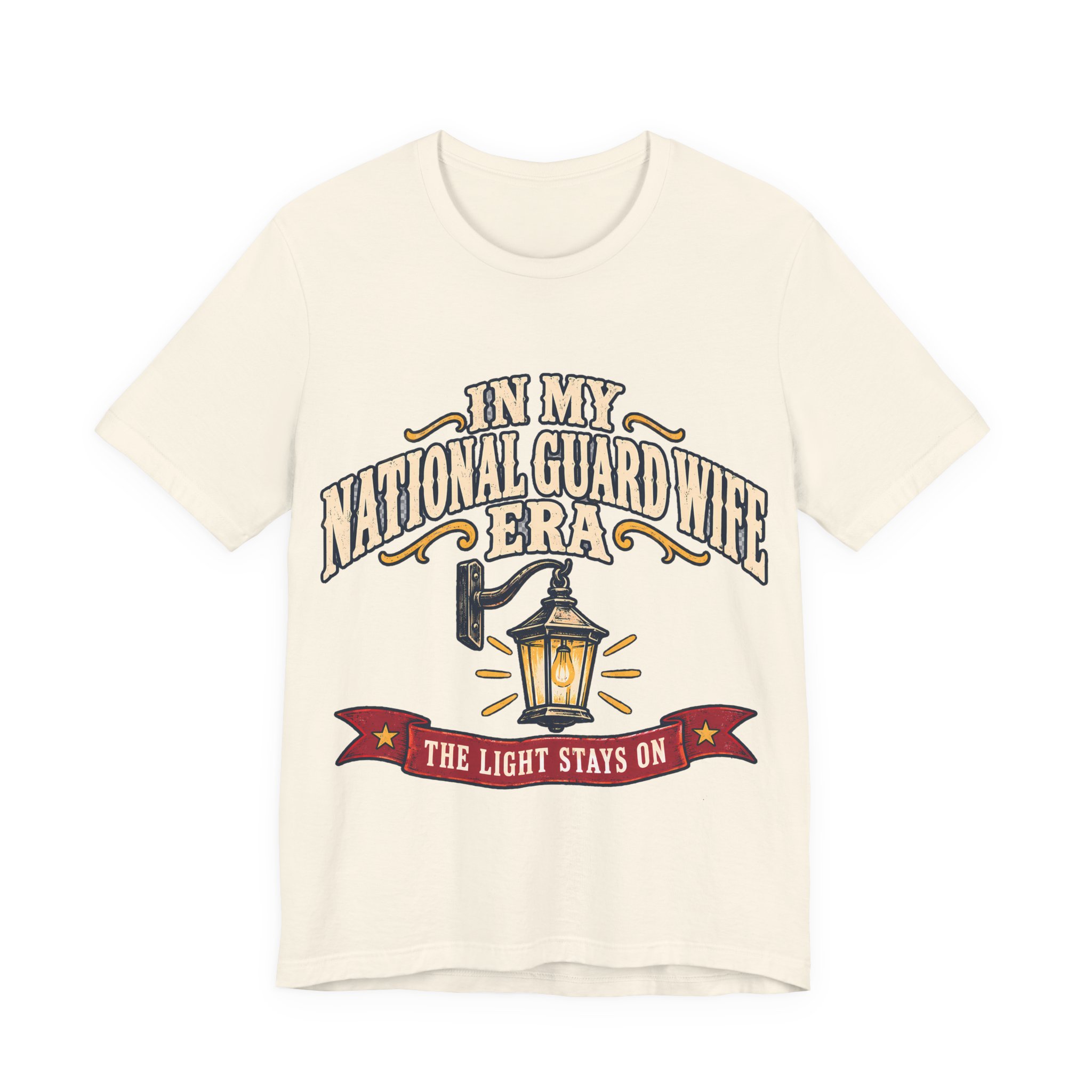 In My National Guard Wife Era Soft Cotton Tee - Image 9