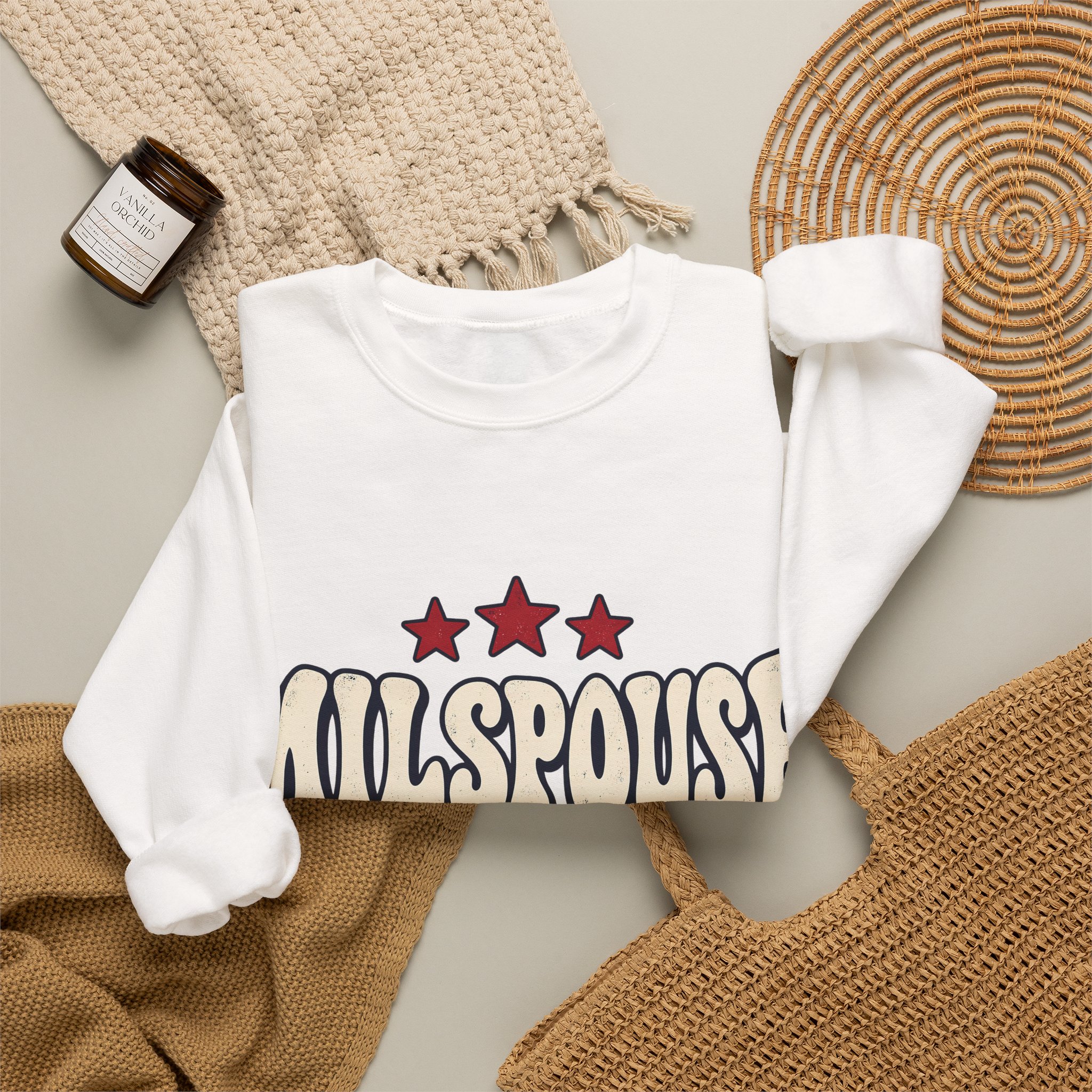 MilSpouse Crewneck Sweatshirt - Image 4