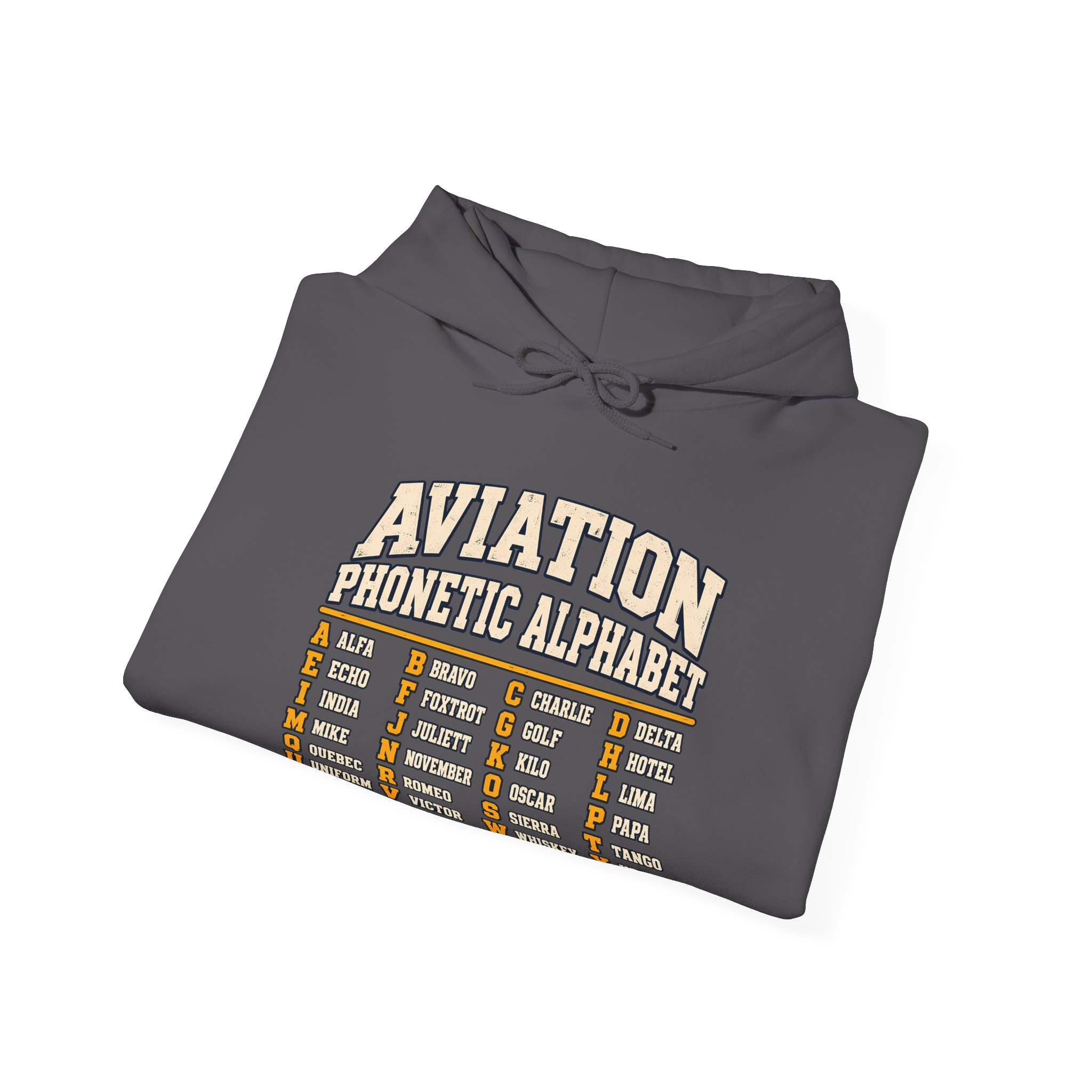 Aviation Phonetic Alphabet Hoodie - Image 28