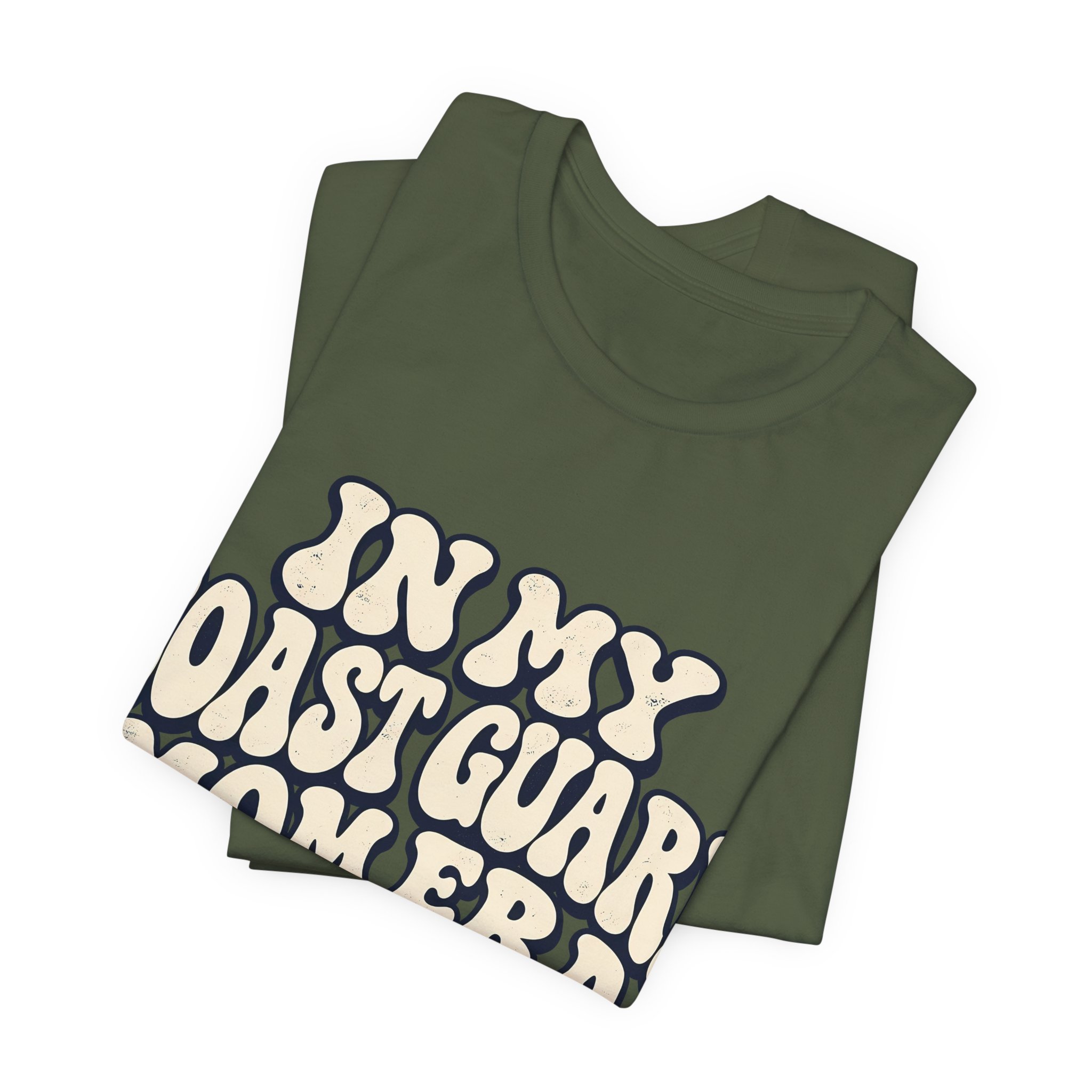 In My Coast Guard Mom Era Soft Cotton Tee - Image 15