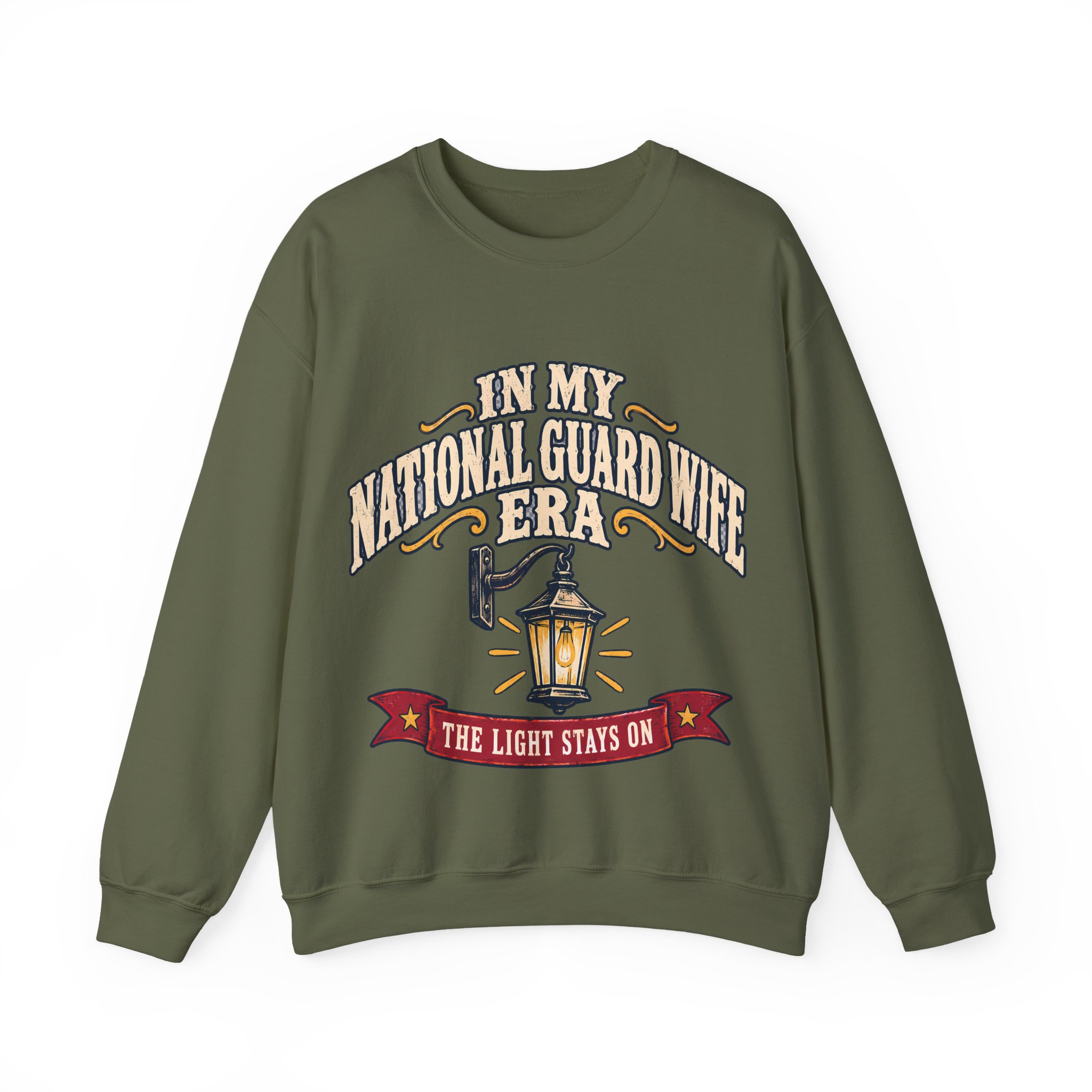 In My National Guard Wife Era Crewneck Sweatshirt - Image 21