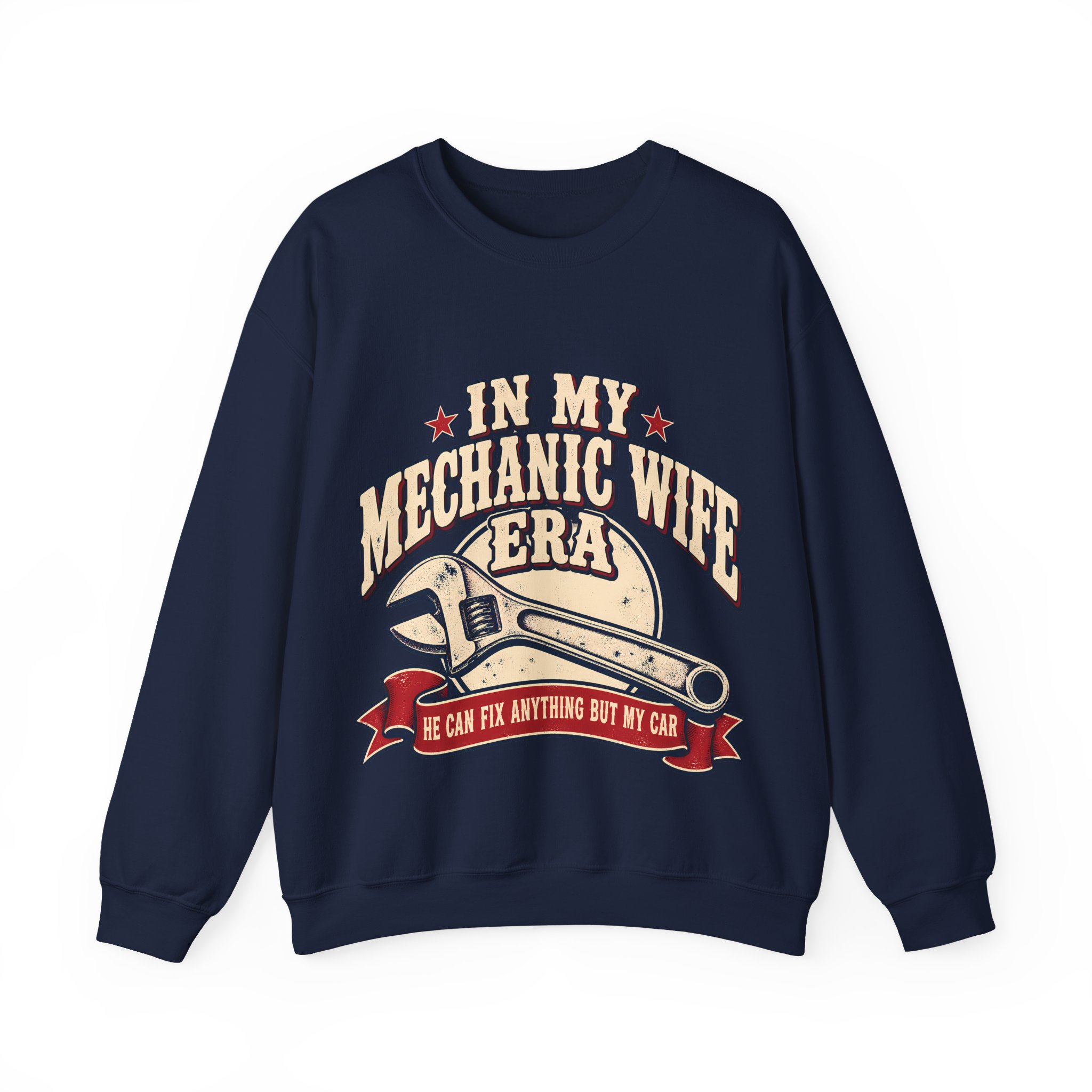 In My Mechanic Wife Era Crewneck Sweatshirt - Image 29