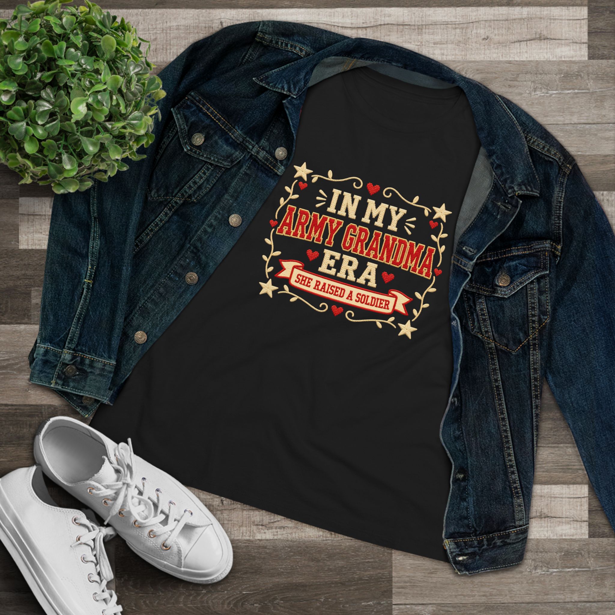 In My Army Grandma Era Women's Relaxed Tee - Image 7