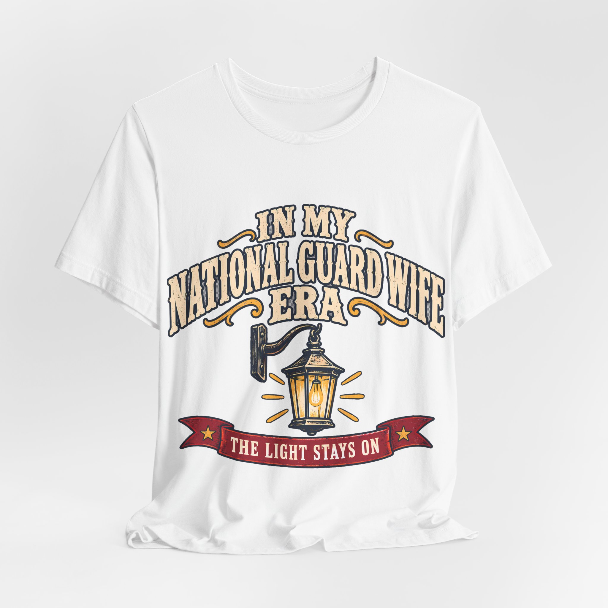 In My National Guard Wife Era Soft Cotton Tee - Image 4
