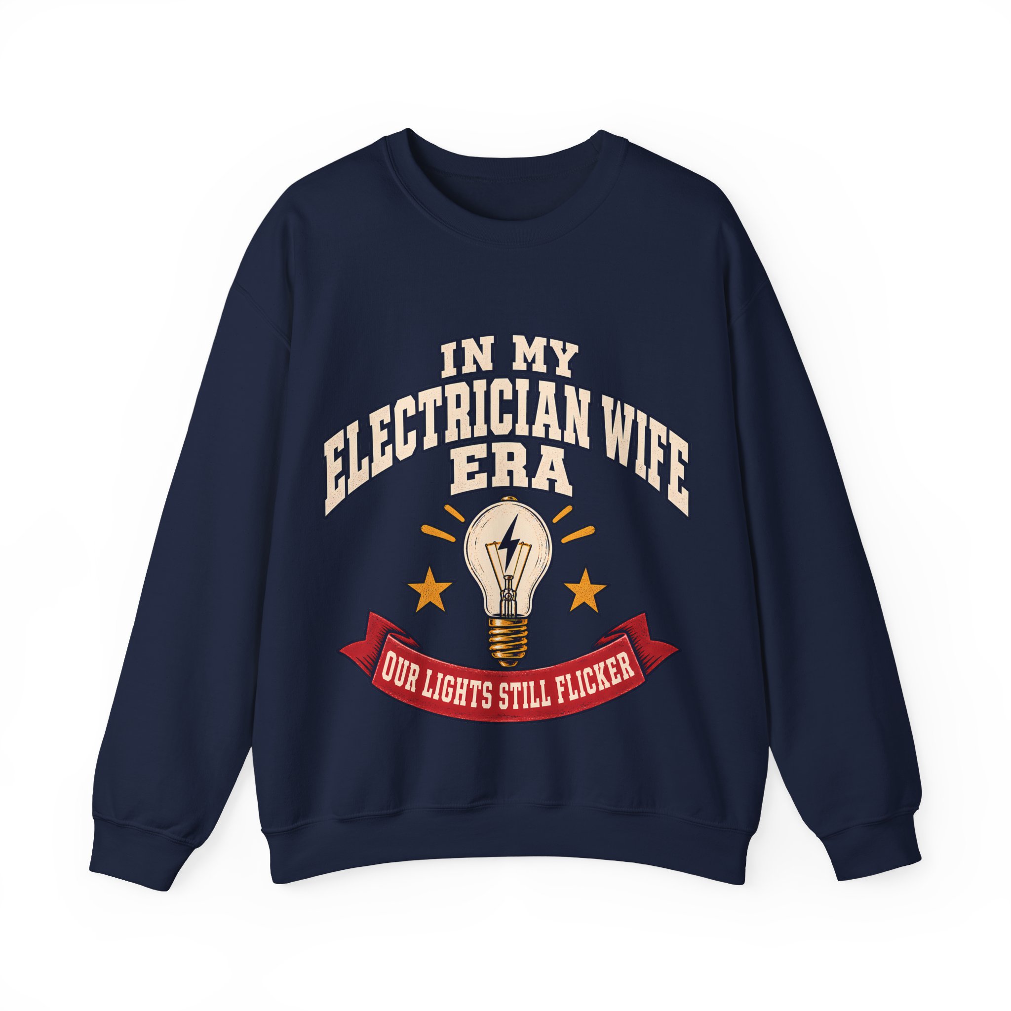 In My Electrician Wife Era Crewneck Sweatshirt - Image 29