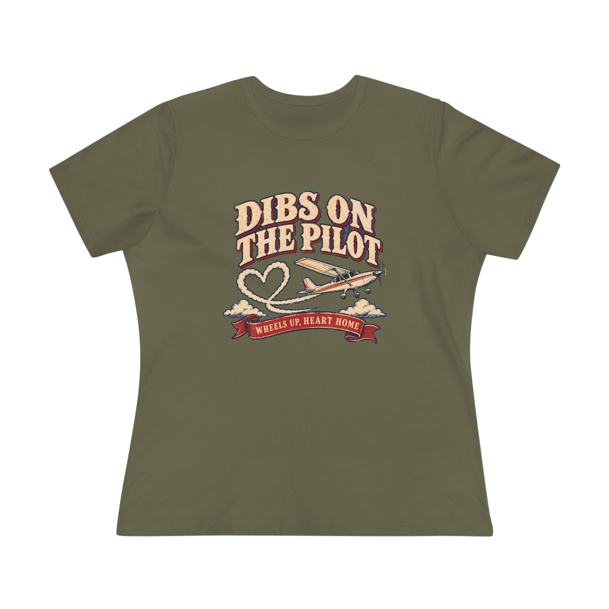 Dibs On The Pilot Women's Relaxed Tee - Image 13