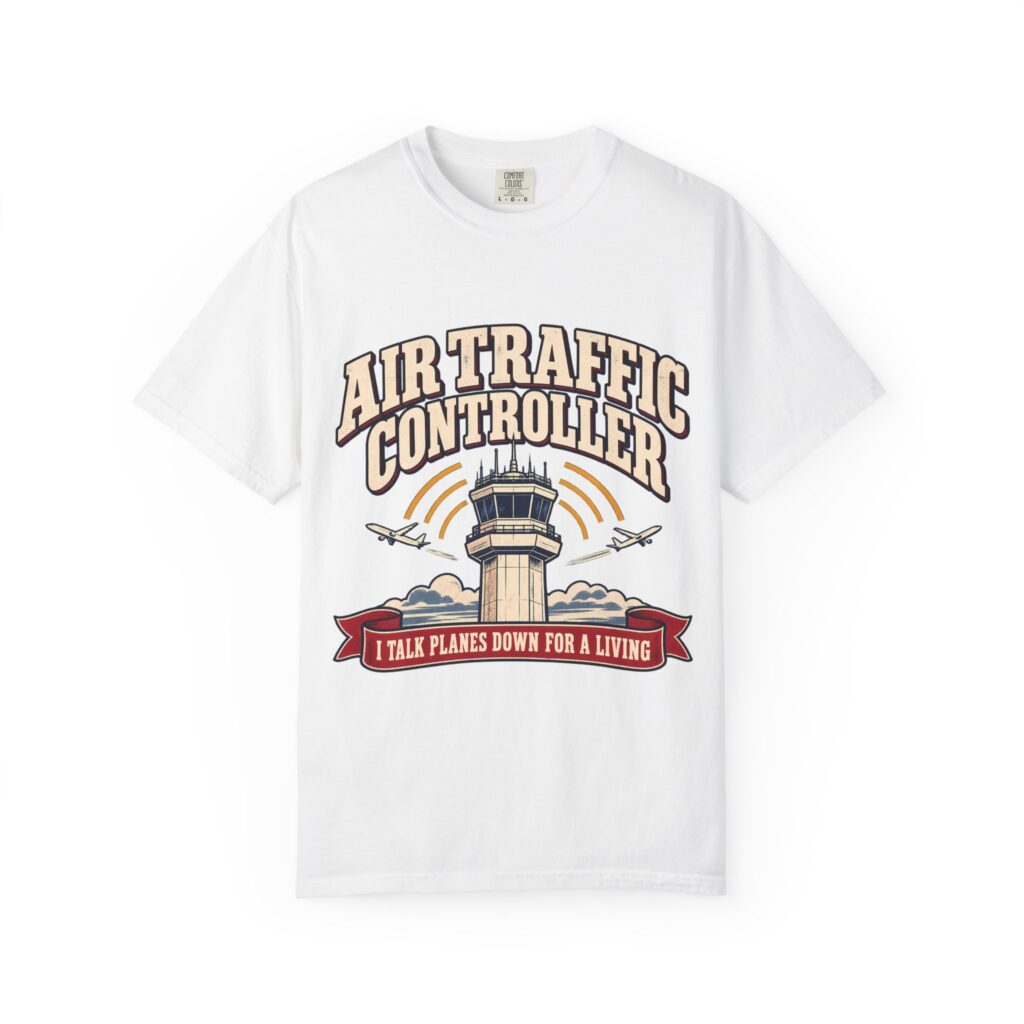 Air Traffic Controller Comfort Colors Tee