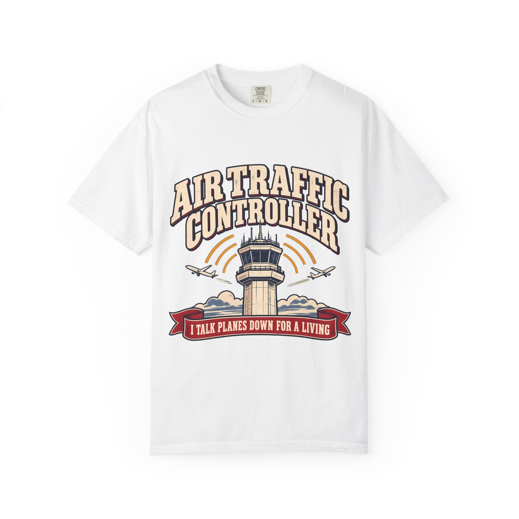 Air Traffic Controller Comfort Colors Tee