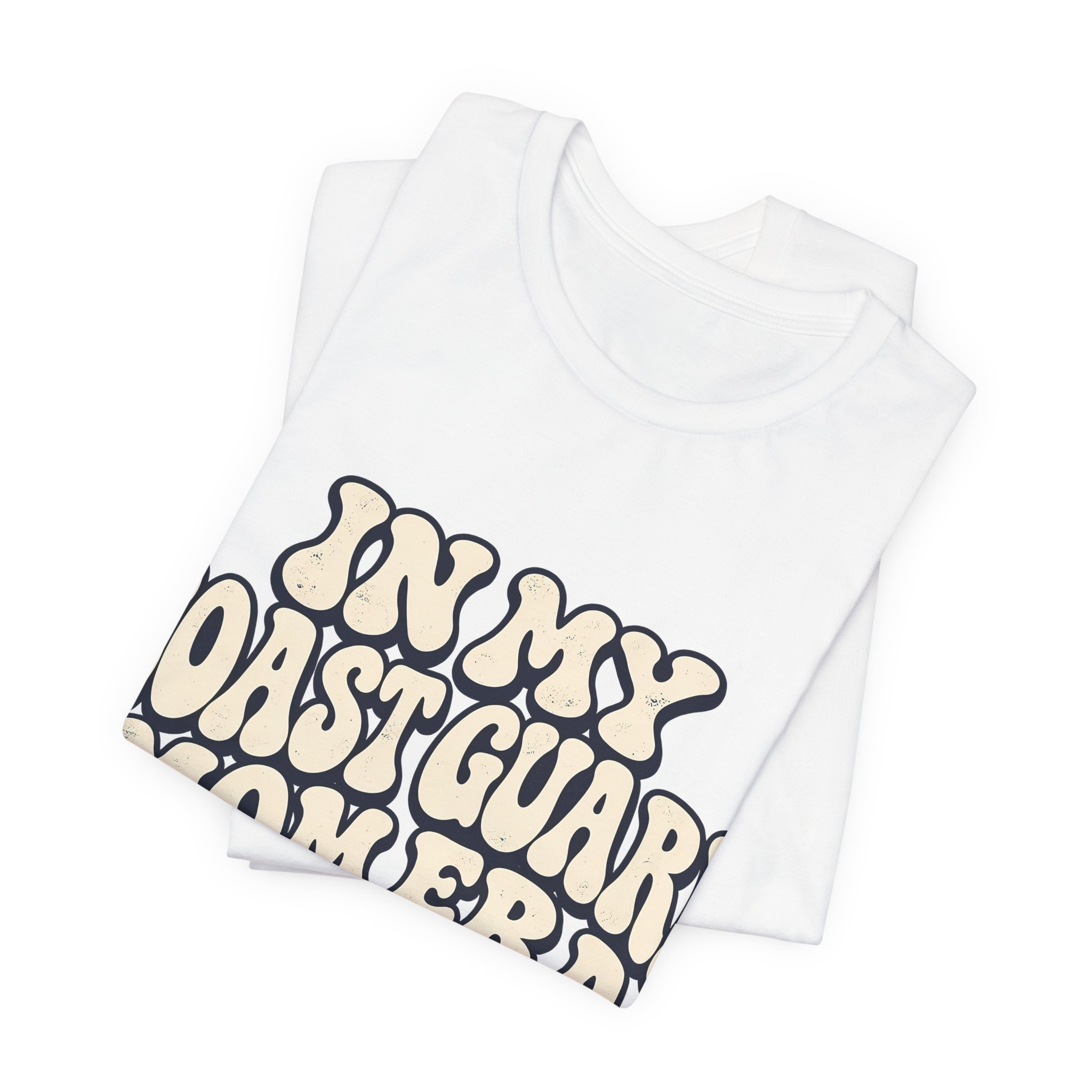 In My Coast Guard Mom Era Soft Cotton Tee - Image 3