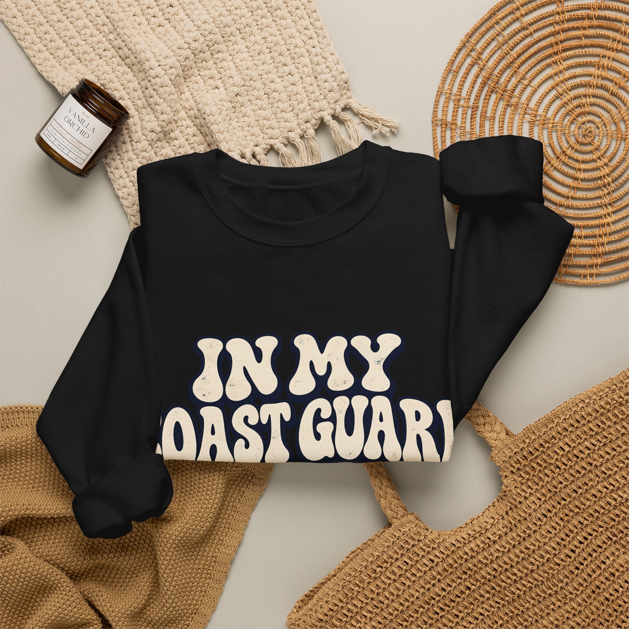 In My Coast Guard Mom Era Crewneck Sweatshirt - Image 12