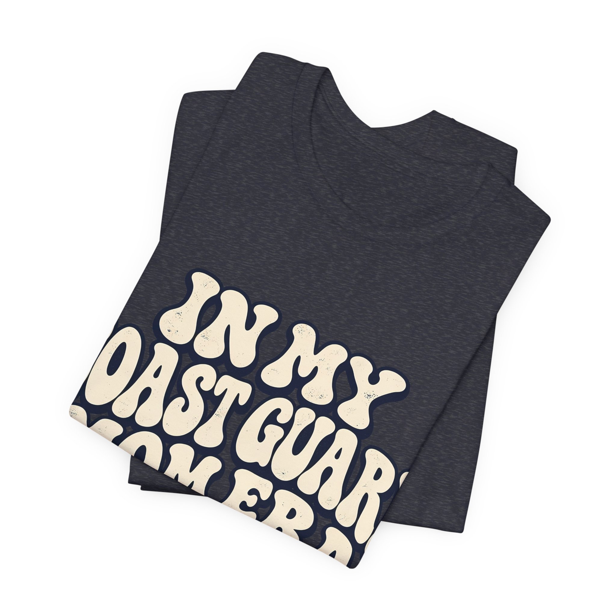 In My Coast Guard Mom Era Soft Cotton Tee - Image 27
