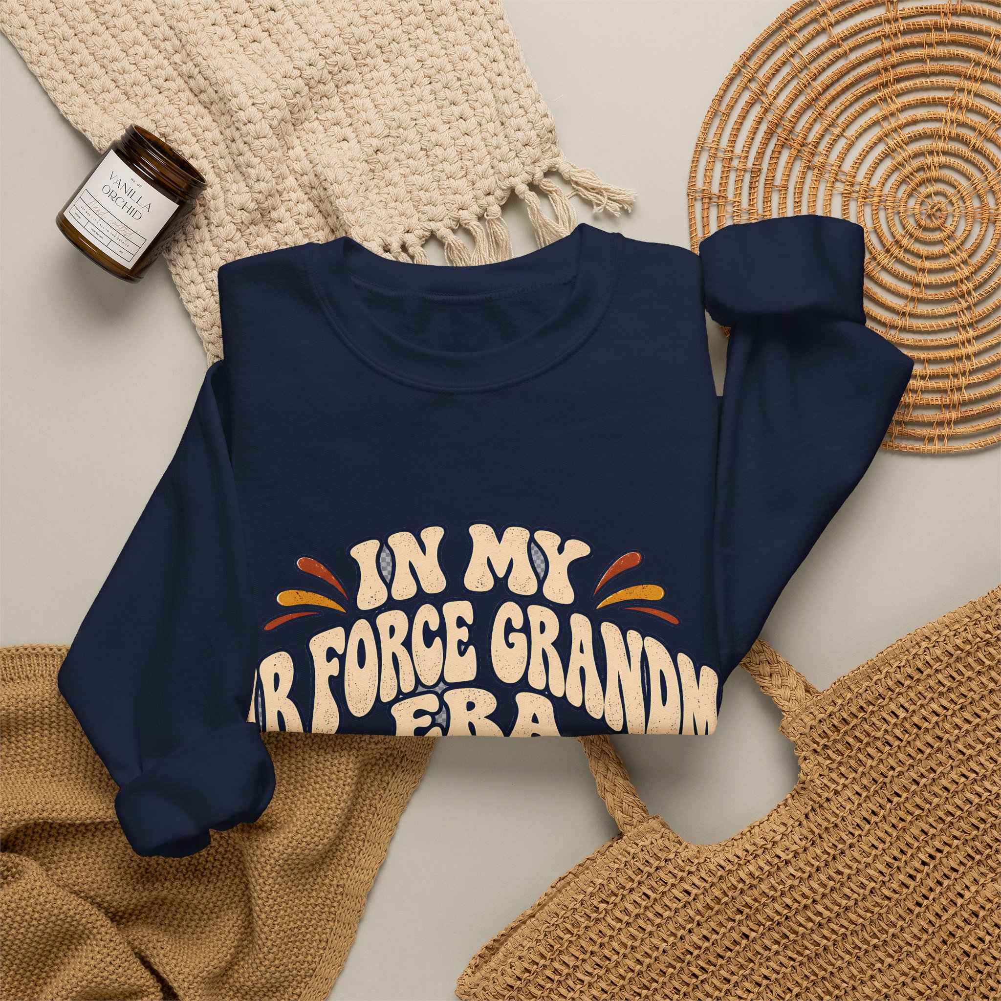 Air Force Grandma Sweatshirt, In My Air Force Grandma Era, Crewneck - Image 32